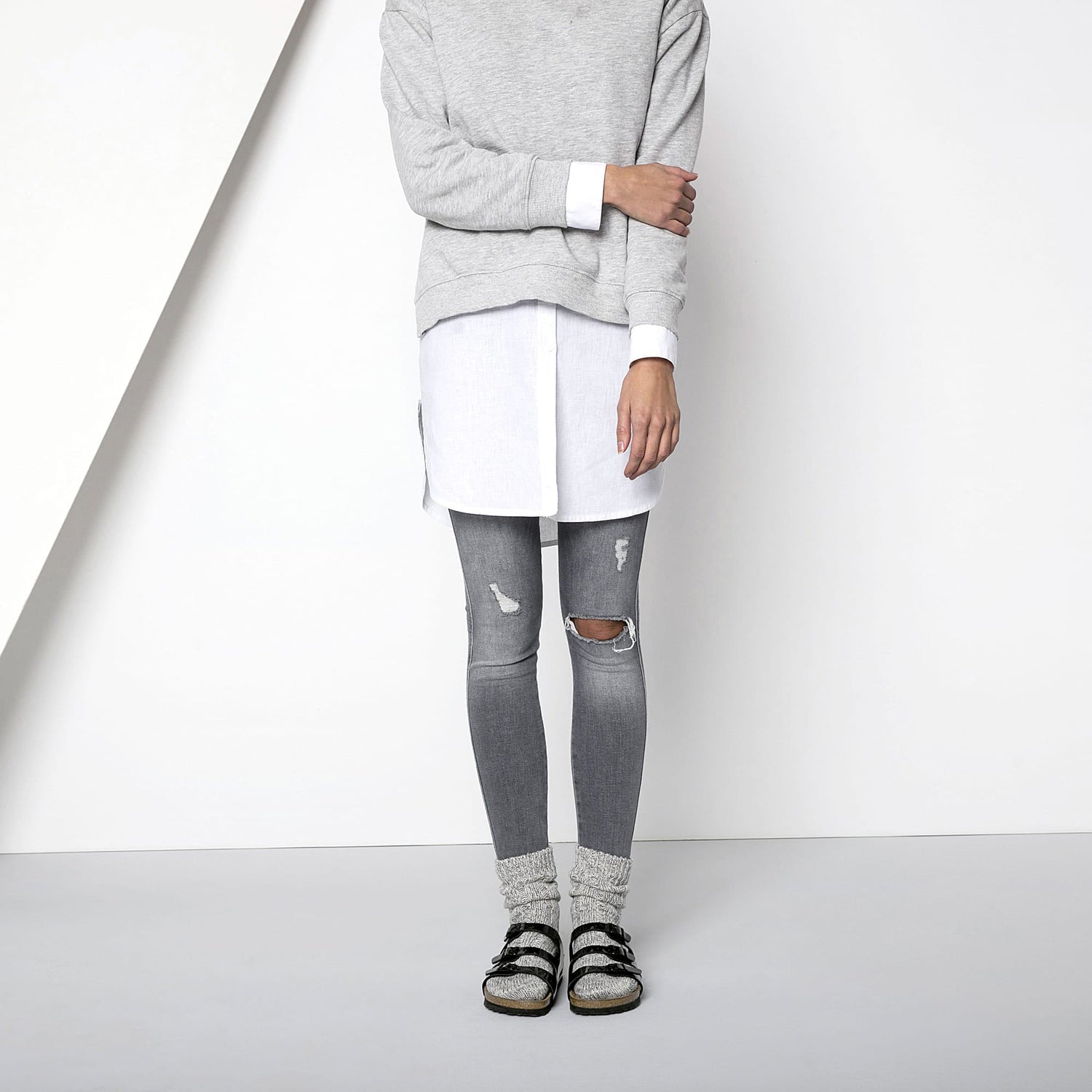  Birkenstock Cotton Twist Women socks Front Look