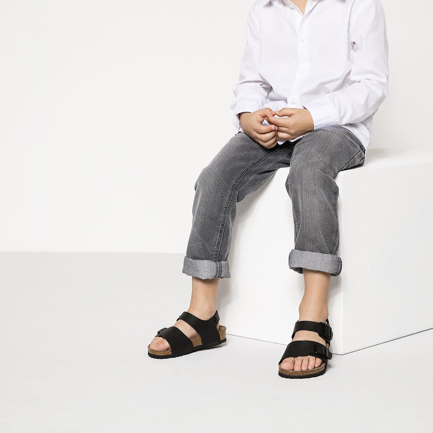 New York Kids Birko Flor Nubuck - BIRKENSTOCK