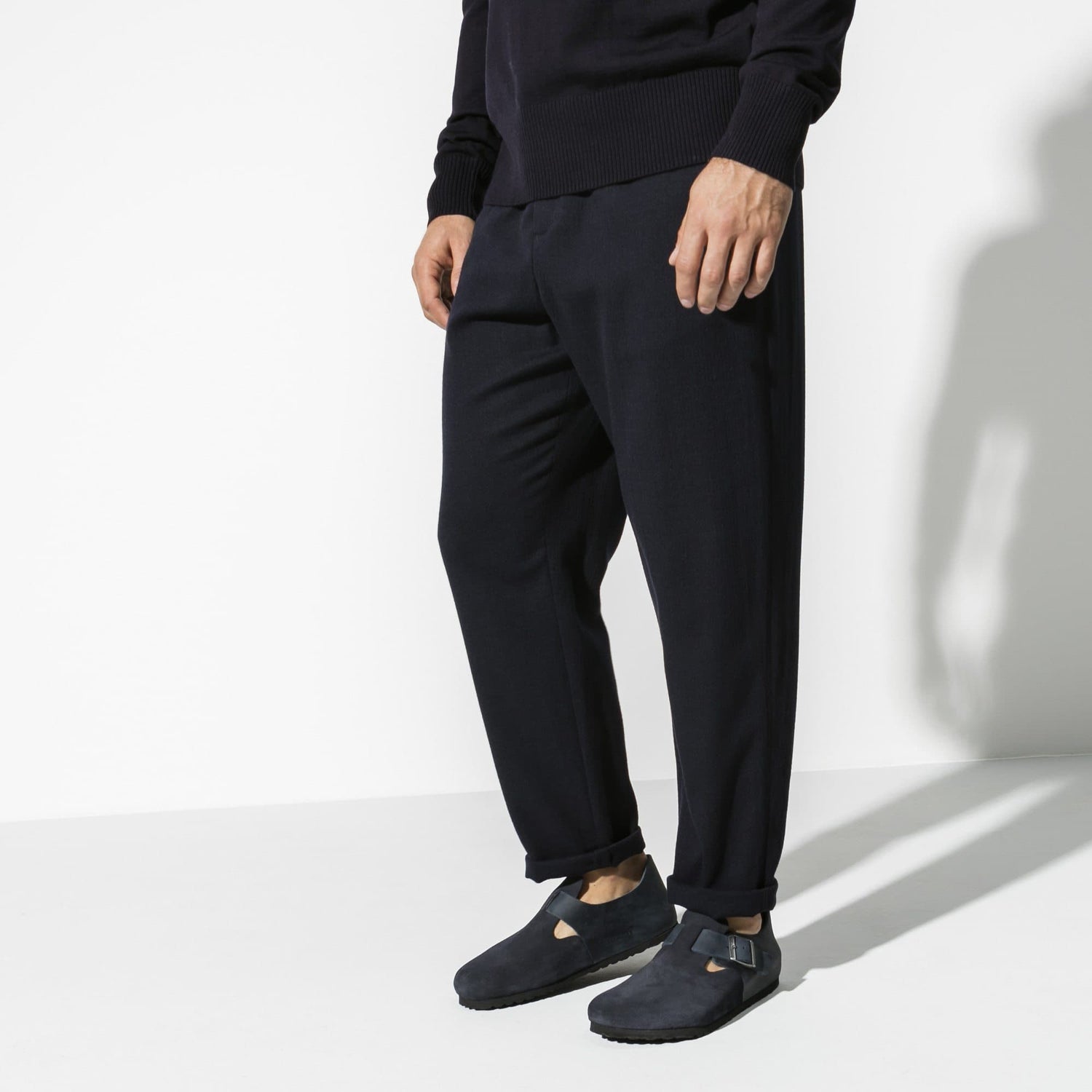 London Oiled Leather/Suede Leather Night Blue - BIRKENSTOCK