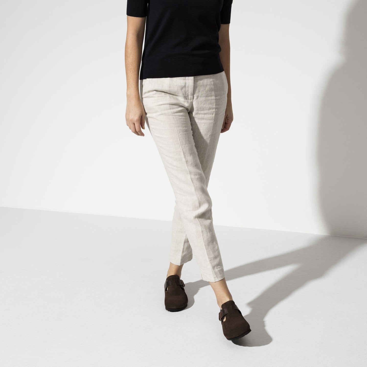 London Oiled Leather/Suede Leather Ebony - BIRKENSTOCK