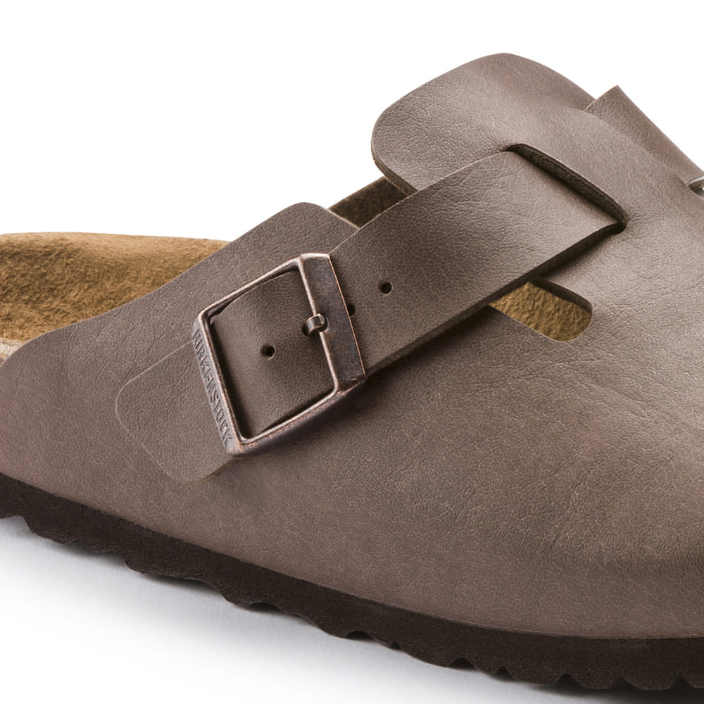 Birkenstock Brown Boston Birko-Flor Clog detail