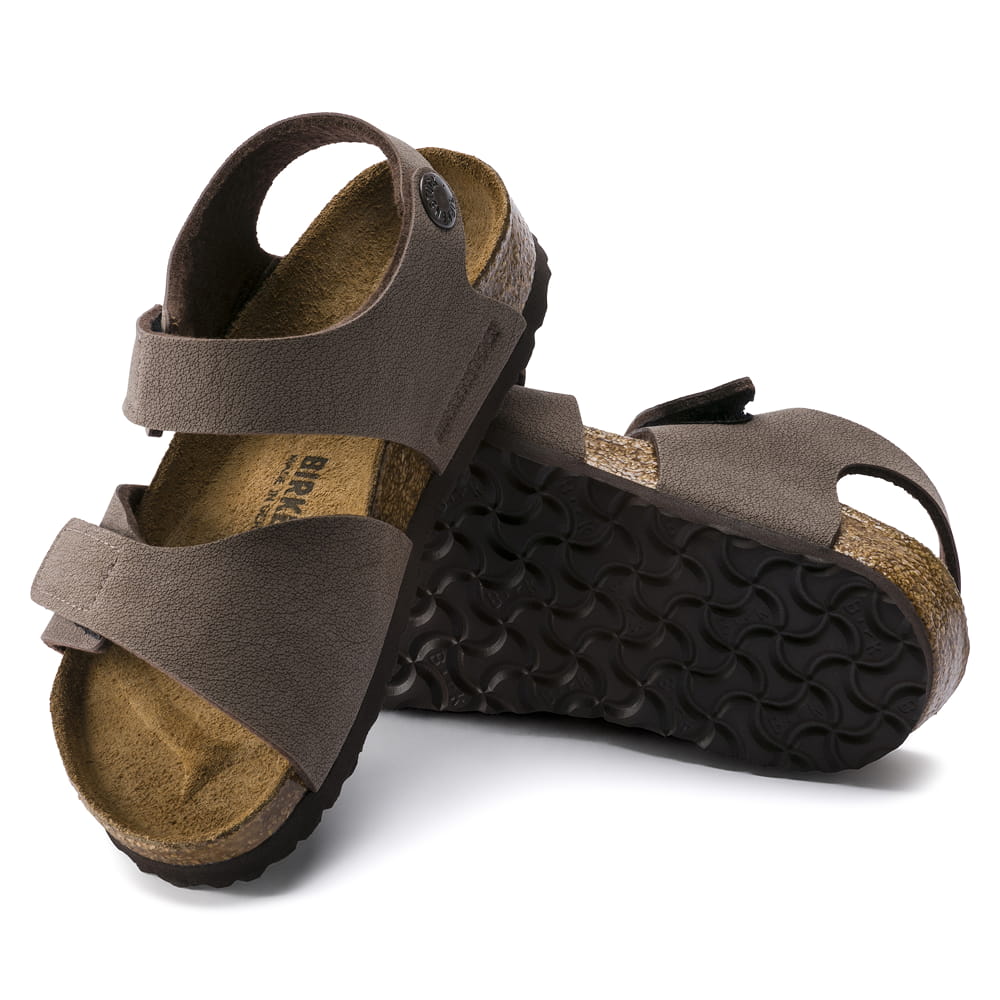 Birkenstock Brown Palu Kids Birko-Flor Nubuck sole