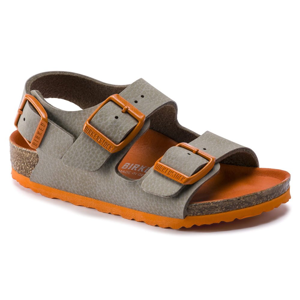 Birkenstock Beige Arizona Kids Birko-Flor Sandal