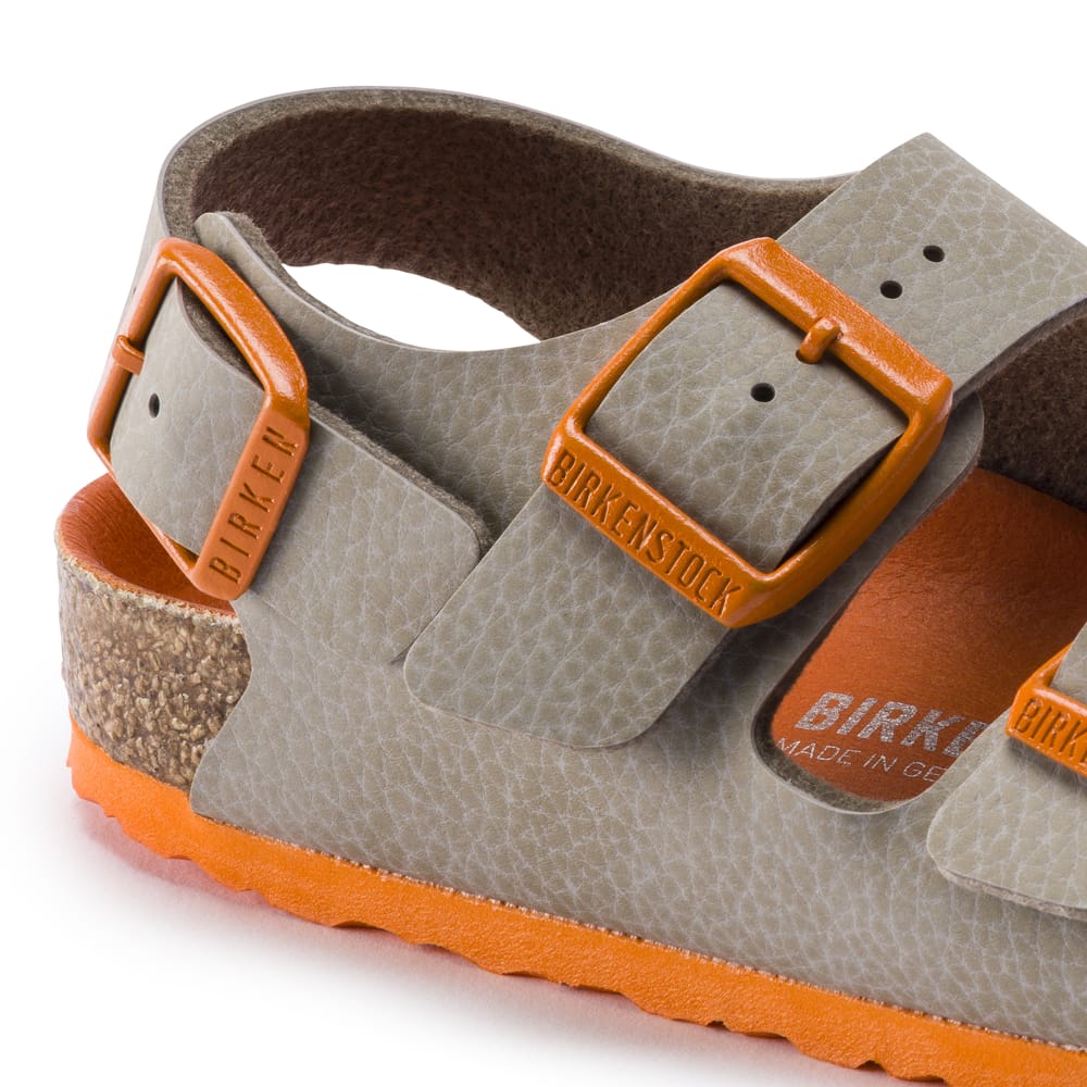 Birkenstock Beige Arizona Kids Birko-Flor Sandal detail