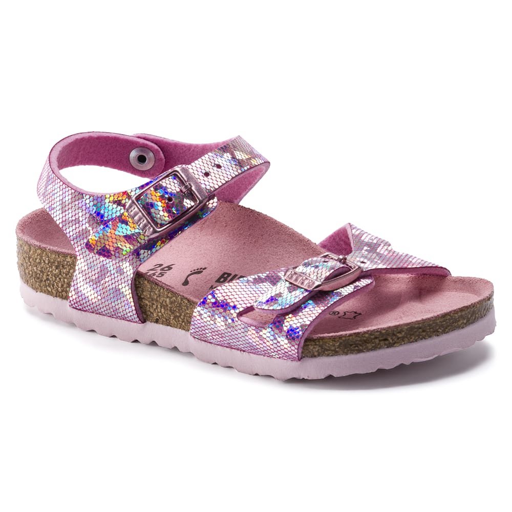 Birkenstock Pink Rio Kids Synthetics Sandal