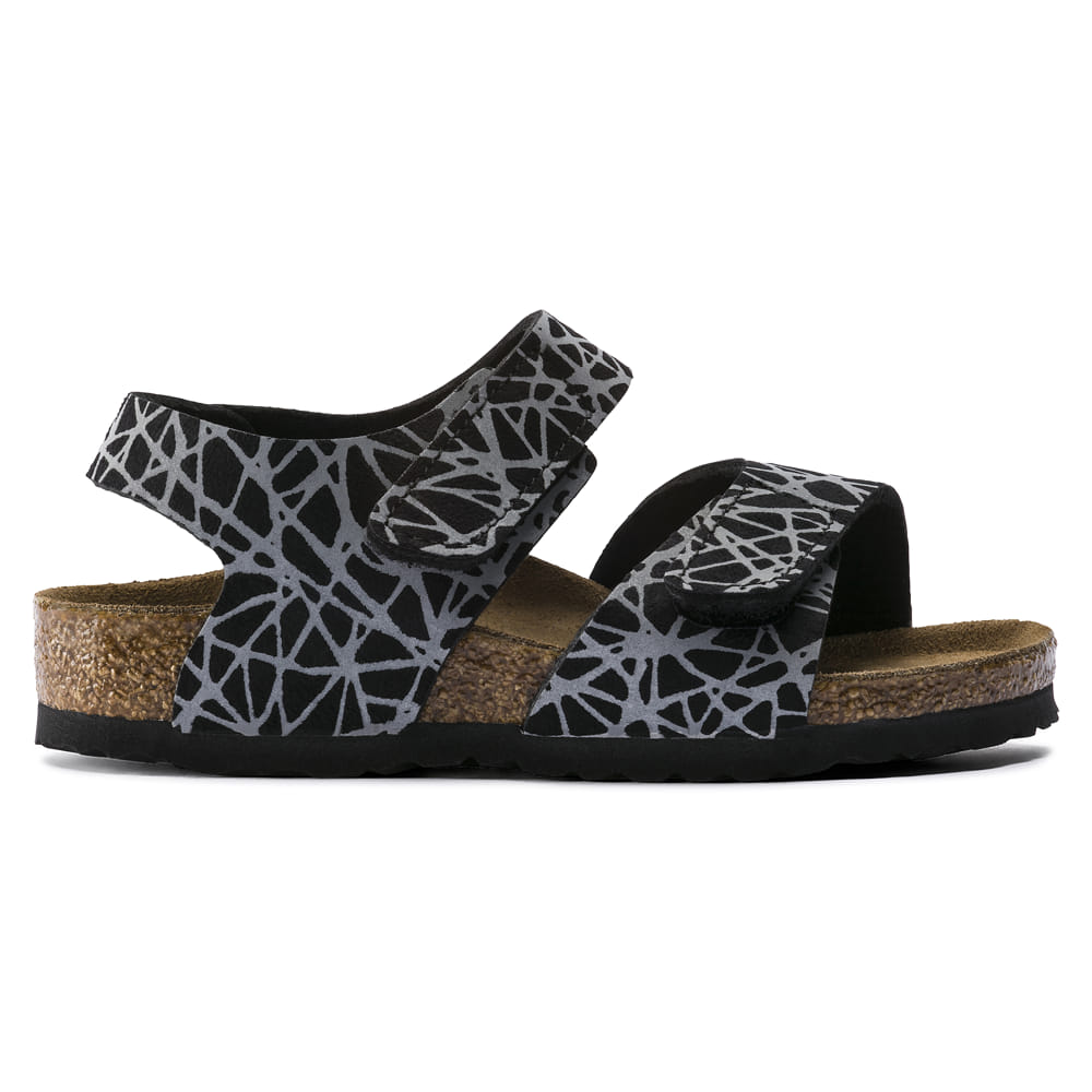 Birkenstock Black Palu Kids Synthetics Sandal side view