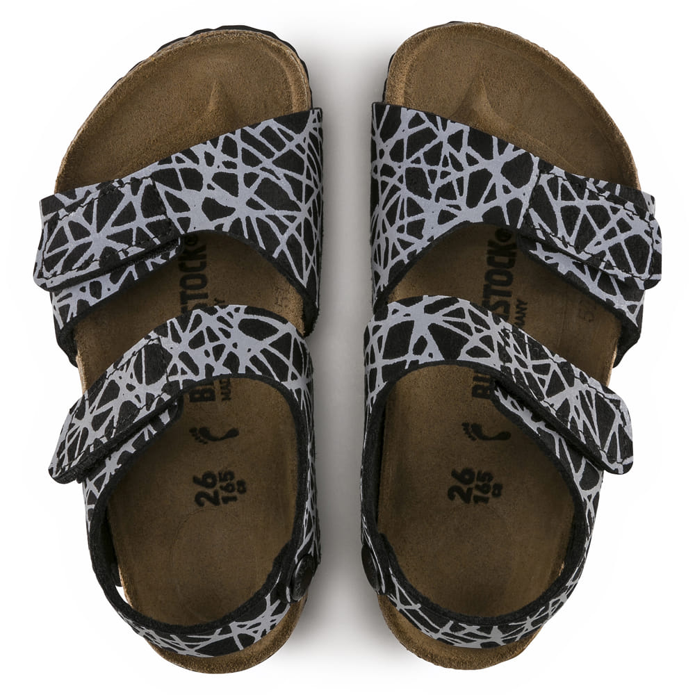 Birkenstock Black Palu Kids Synthetics Sandal top view