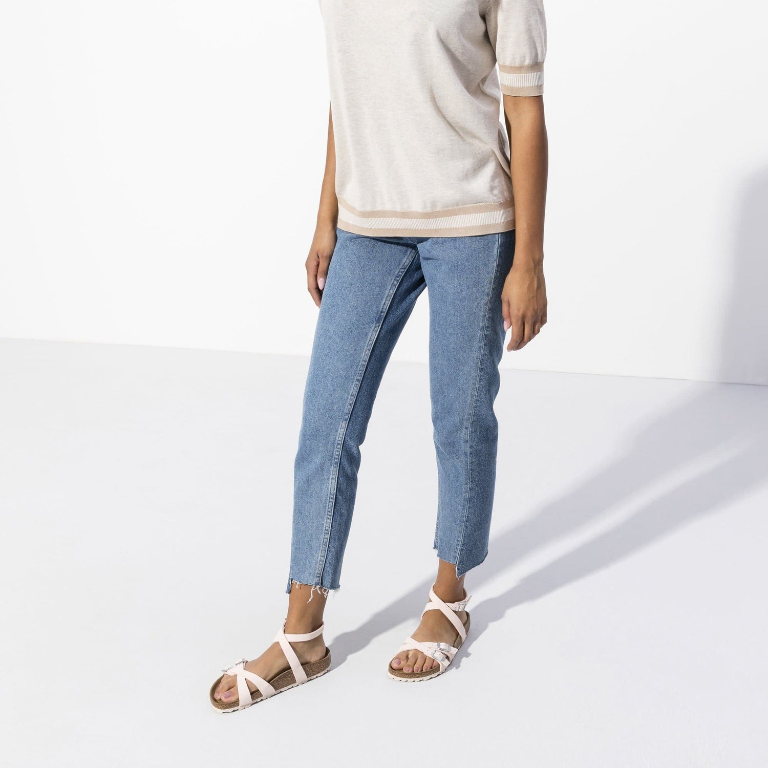 Strappy Birko-Flor Nubuck bsi - BIRKENSTOCK