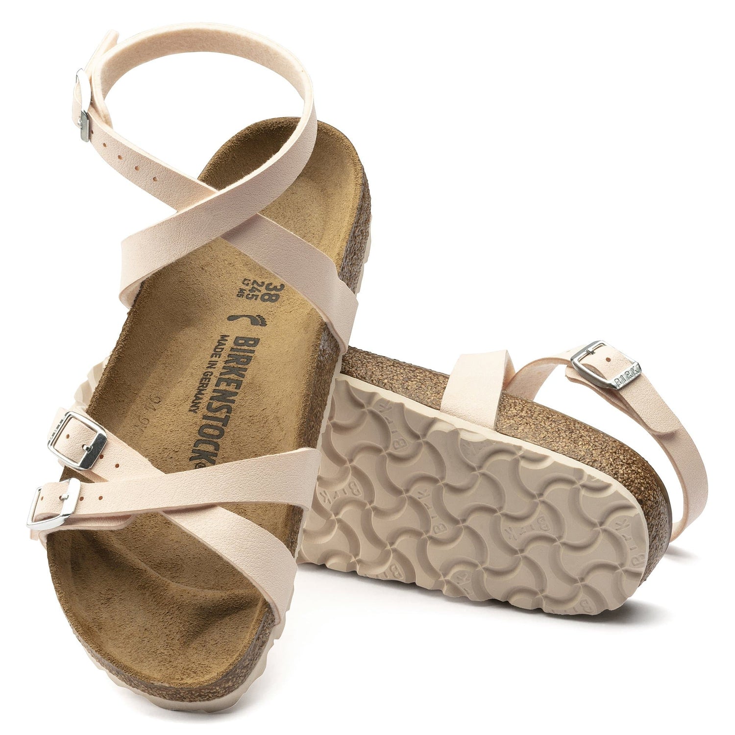 Strappy Birko-Flor Nubuck bsi - BIRKENSTOCK