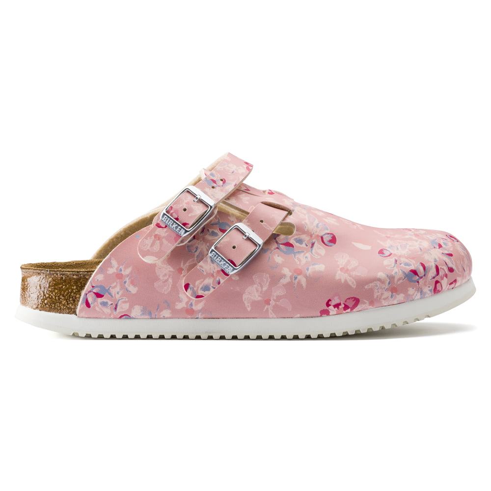 Birkenstock Flower Field Rose Kay SL Birko-Flor Side View