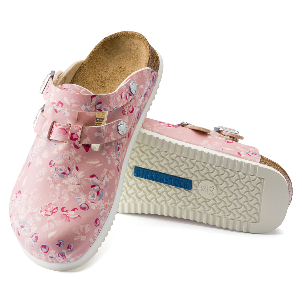 Birkenstock Flower Field Rose Kay SL Birko-Flor Sole View