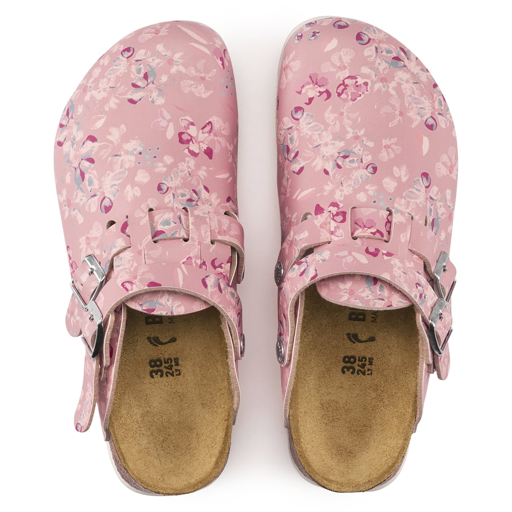Birkenstock Flower Field Rose Kay SL Birko-Flor Top View