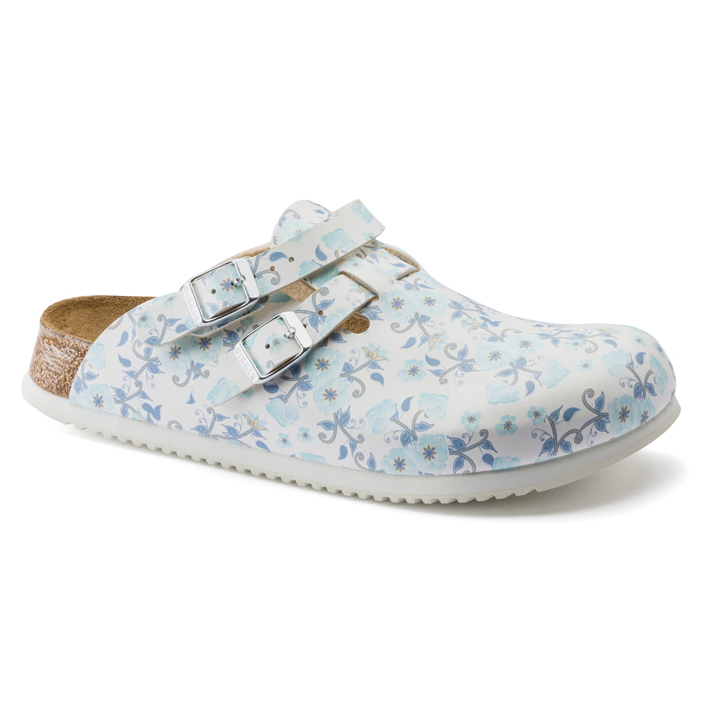 Birkenstock Blooming Roses Black Kay SL Birko-Flor Clog Right Side View