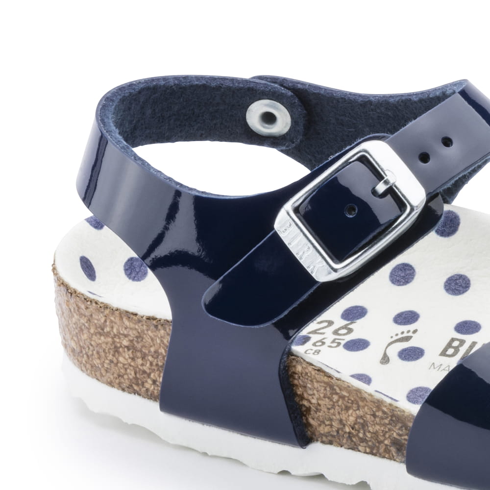 Birkenstock Rio Kids blue Birko-Flor Sandal Details