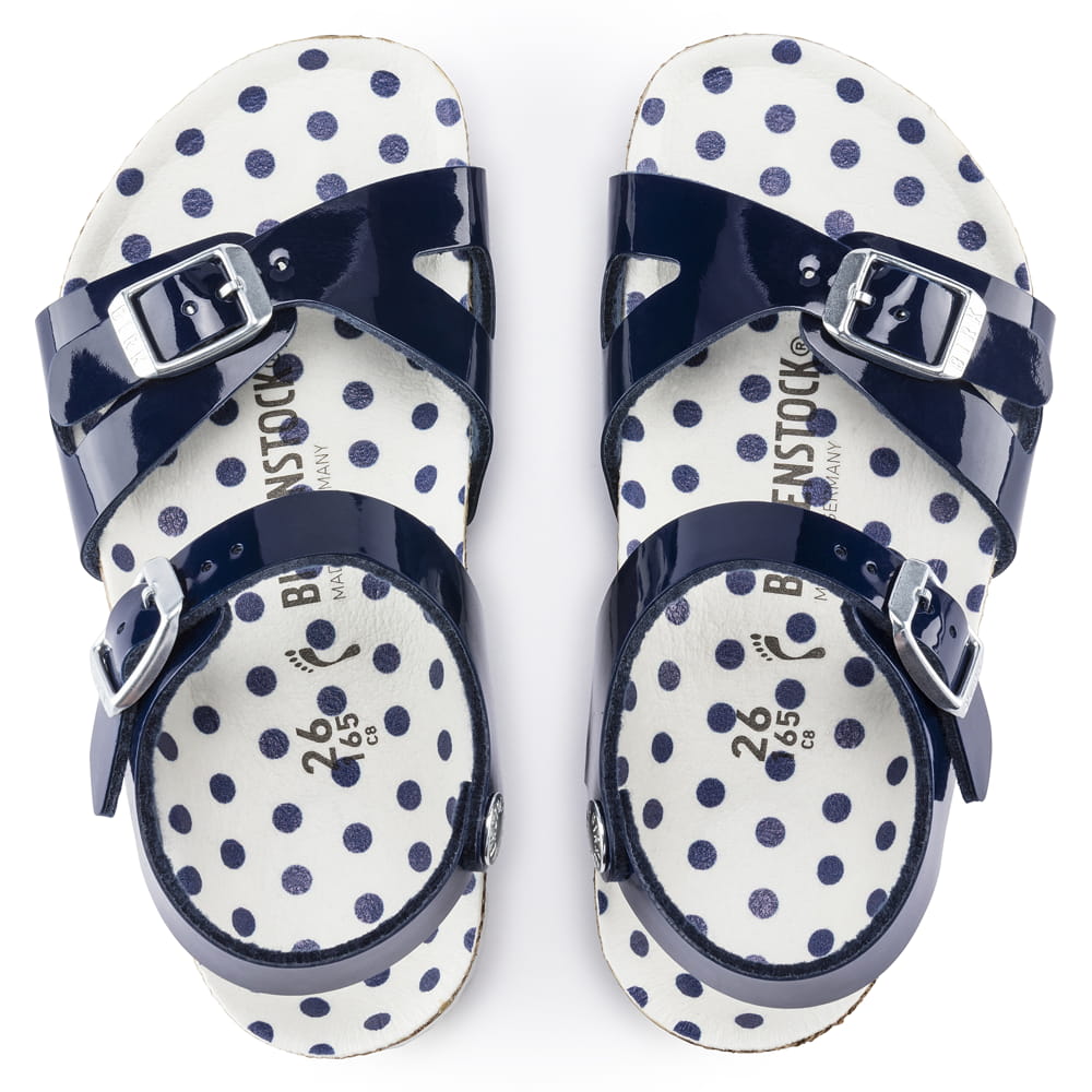 Birkenstock Rio Kids blue Birko-Flor Sandal Top Look