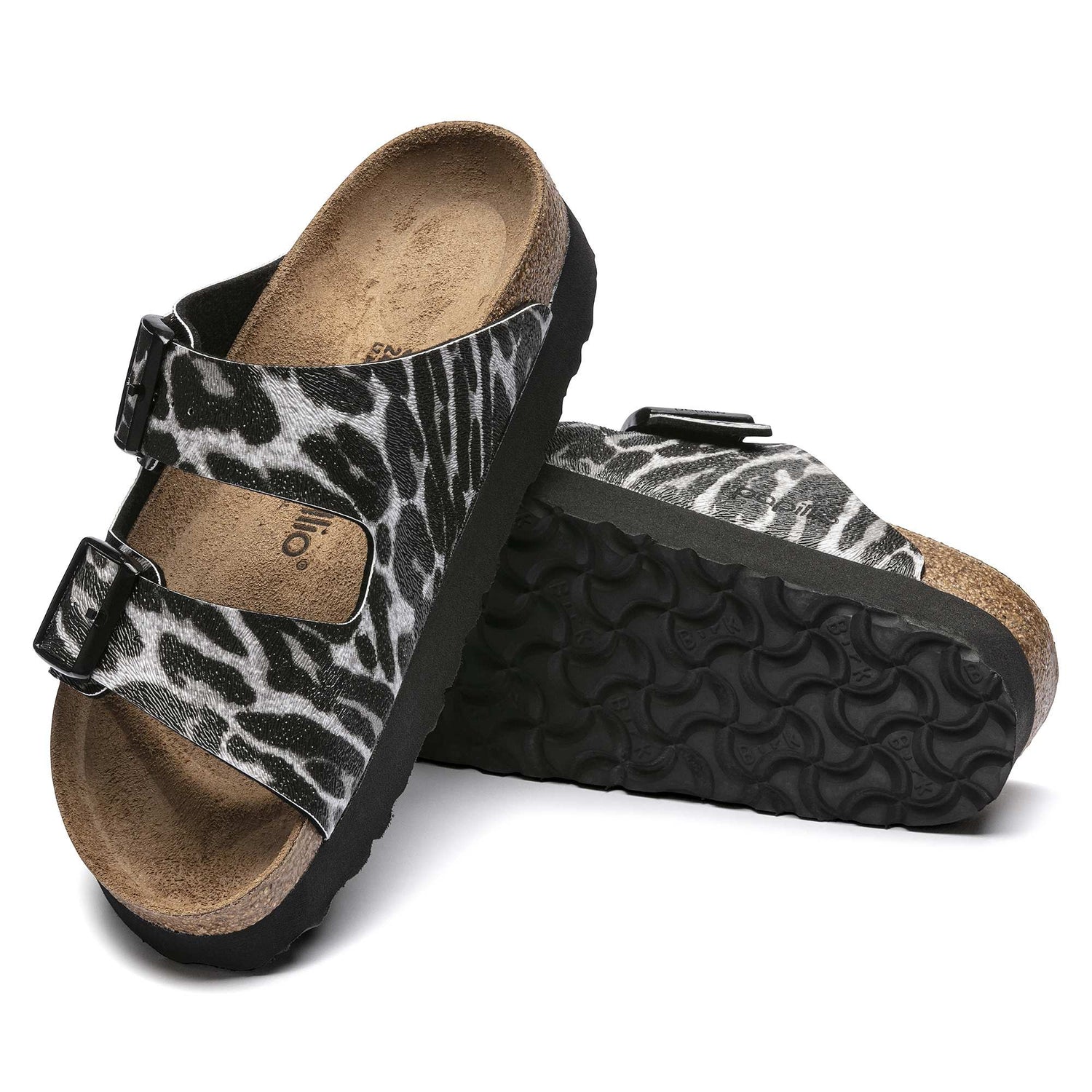 Arizona Platform Birko-Flor Embossed - BIRKENSTOCK