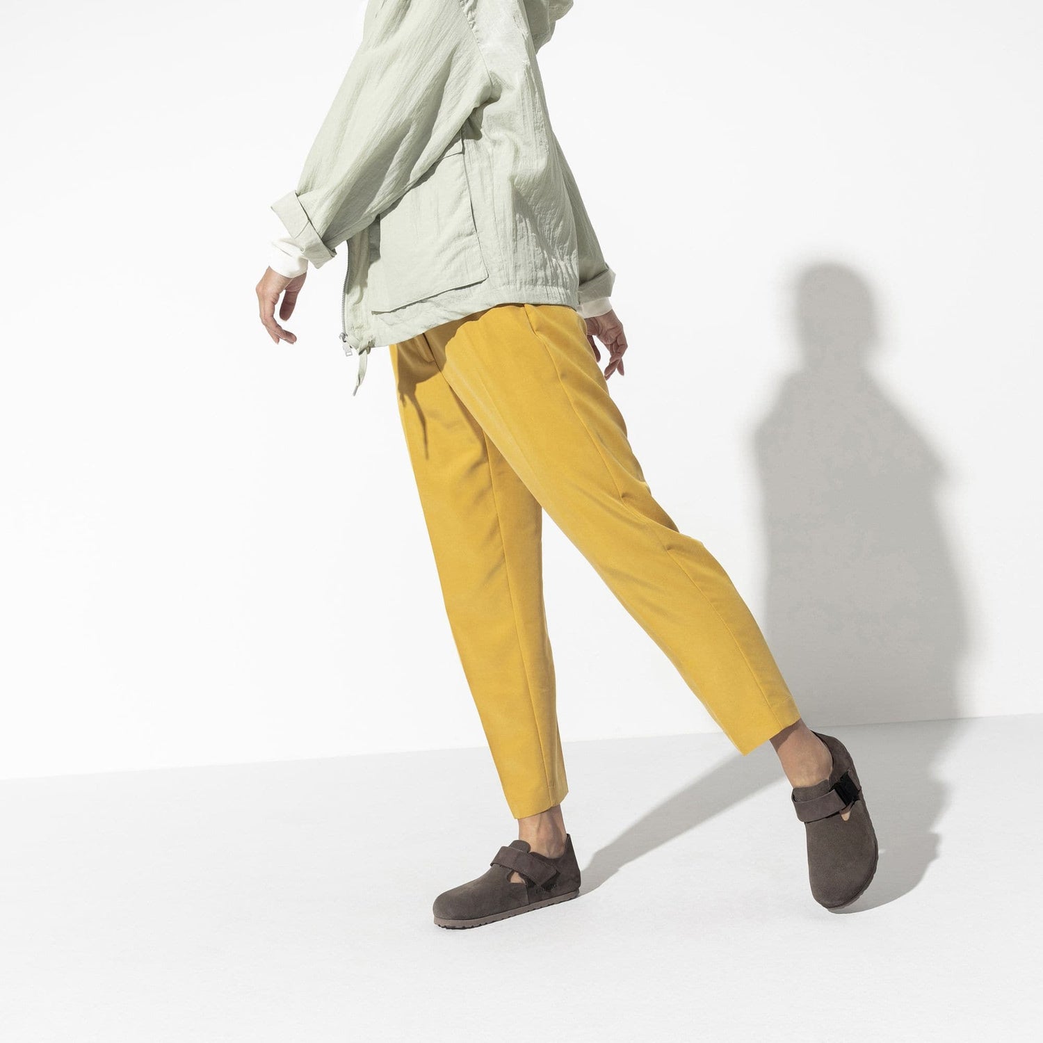 London Tech Suede Leather Gunmetal - BIRKENSTOCK