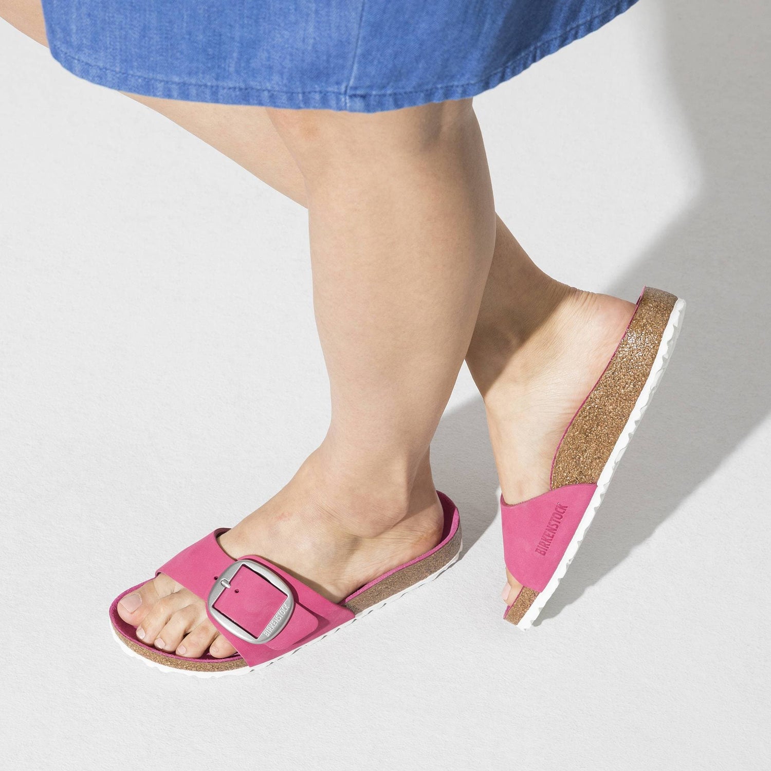 Madrid Big Buckle Nubuck Leather - BIRKENSTOCK