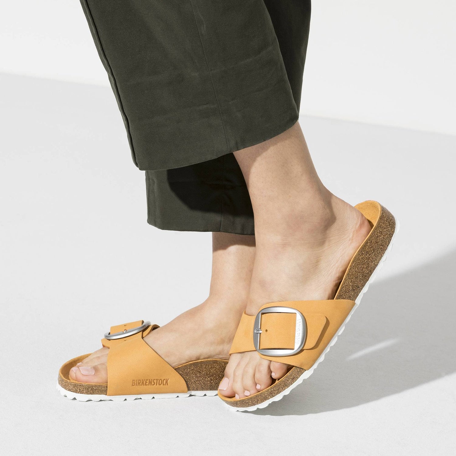 Madrid Big Buckle Nubuck Leather - BIRKENSTOCK