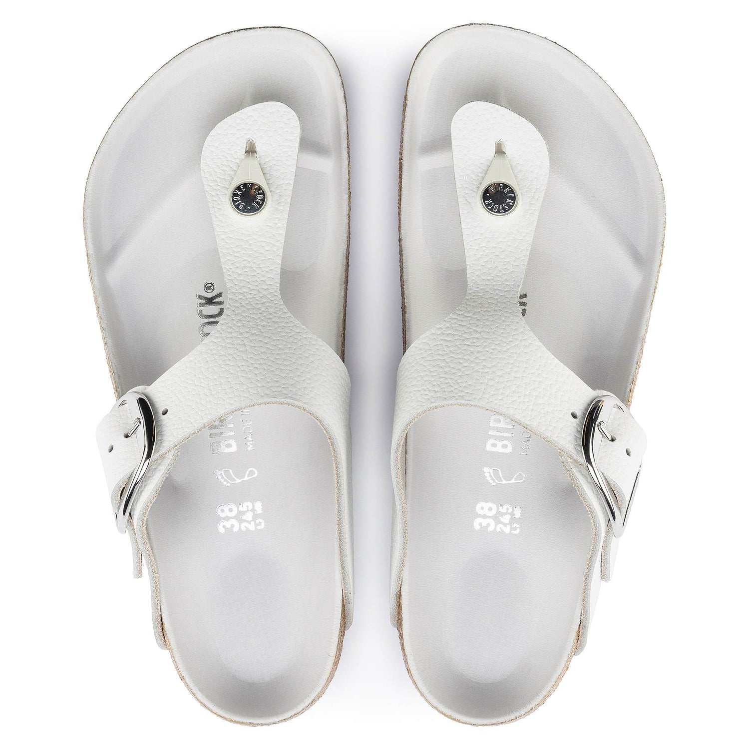 Gizeh Big Buckle Natural Leather - BIRKENSTOCK