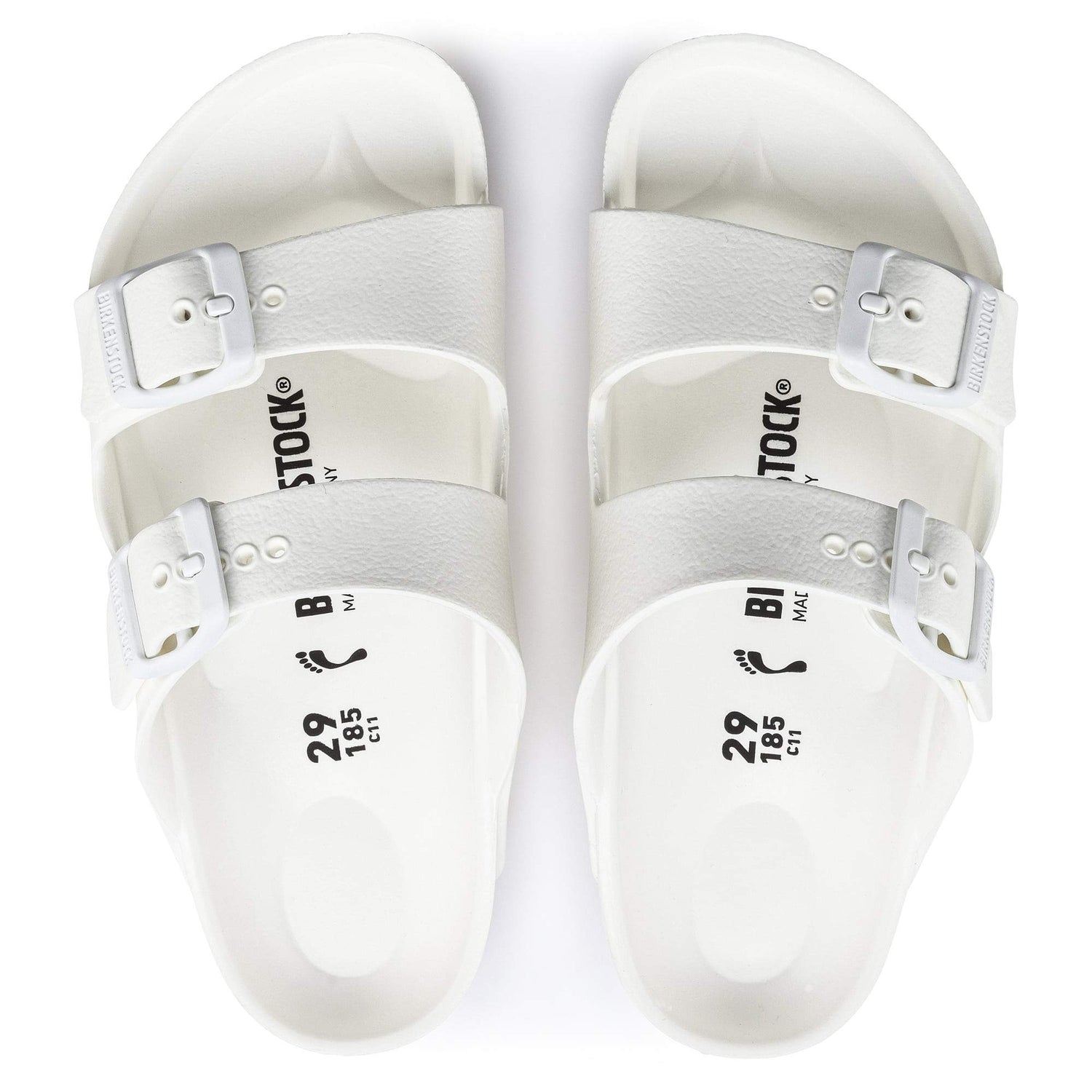 Birkenstock White Arizona Kids EVA sandal Top look