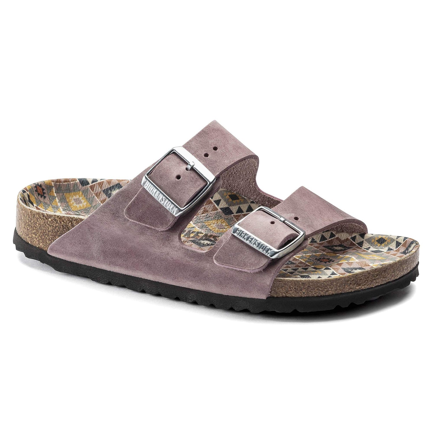 BIRKENSTOCK Arizona Oiled Leather Ethno Lavender Blush Sandal