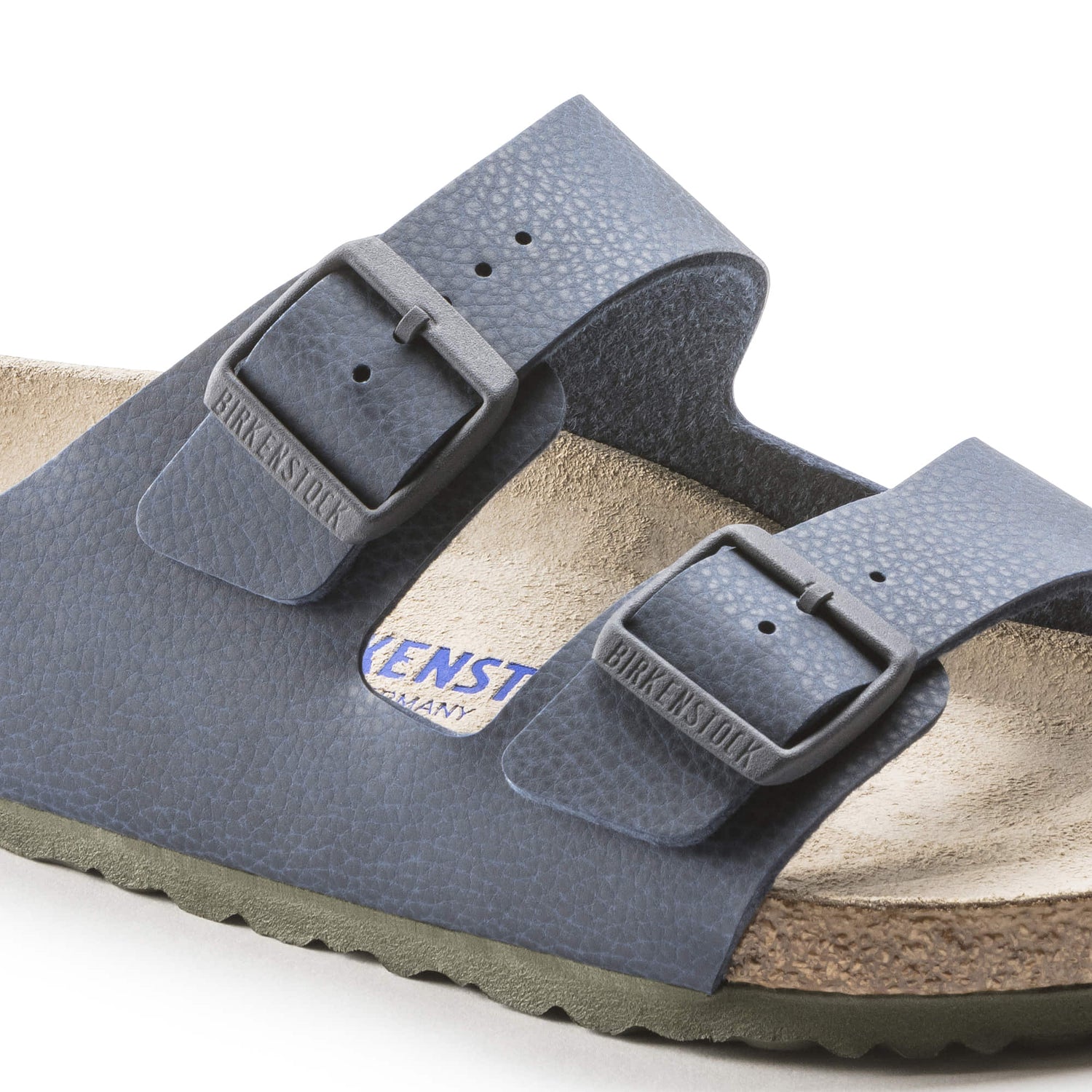 Know about BIRKENSTOCK Desert Soil Blue Arizona Birko-Flor Sandal  