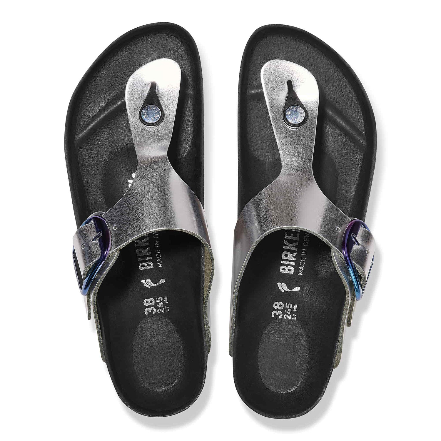 Birkenstock Sandals with Individually Adjustable Buckle