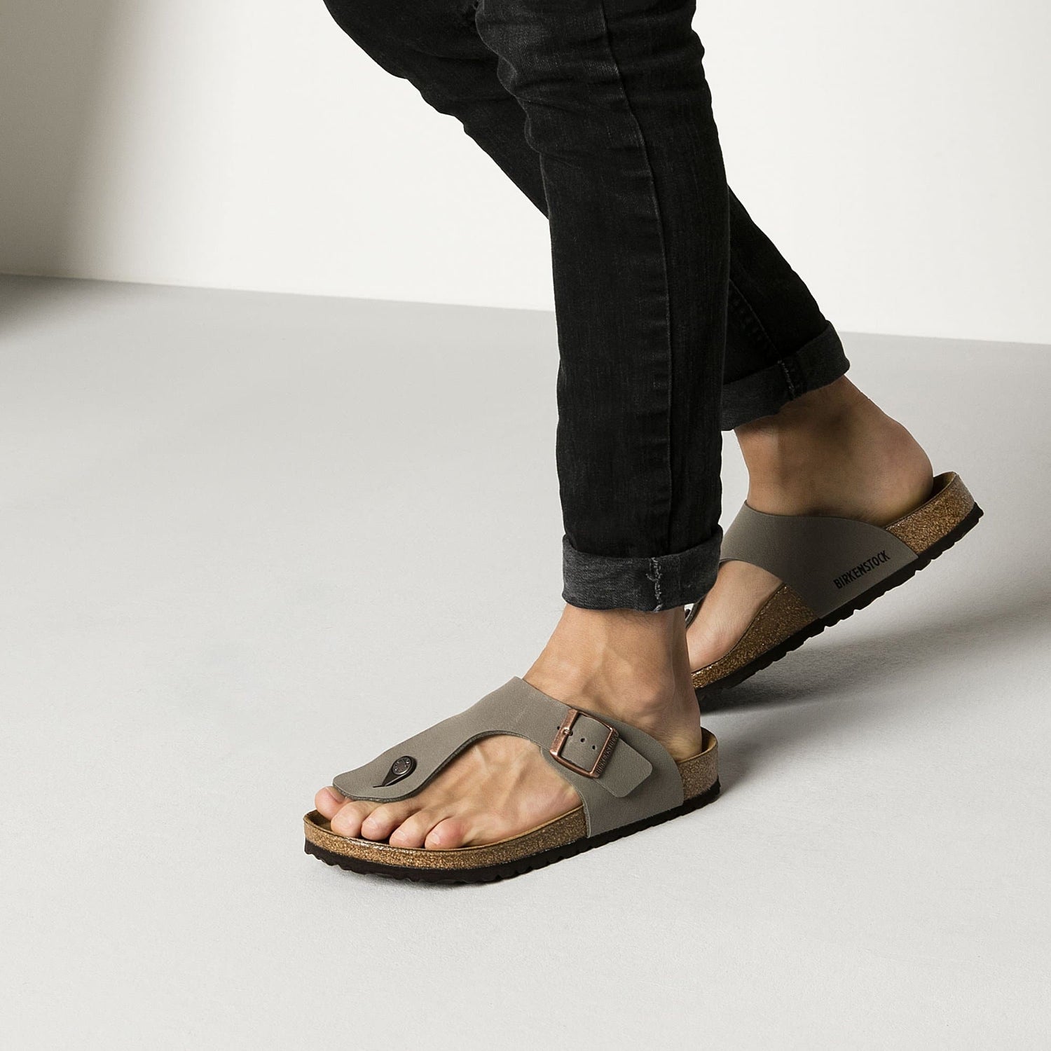 Ramses Birko-Flor Nubuck Stone - BIRKENSTOCK