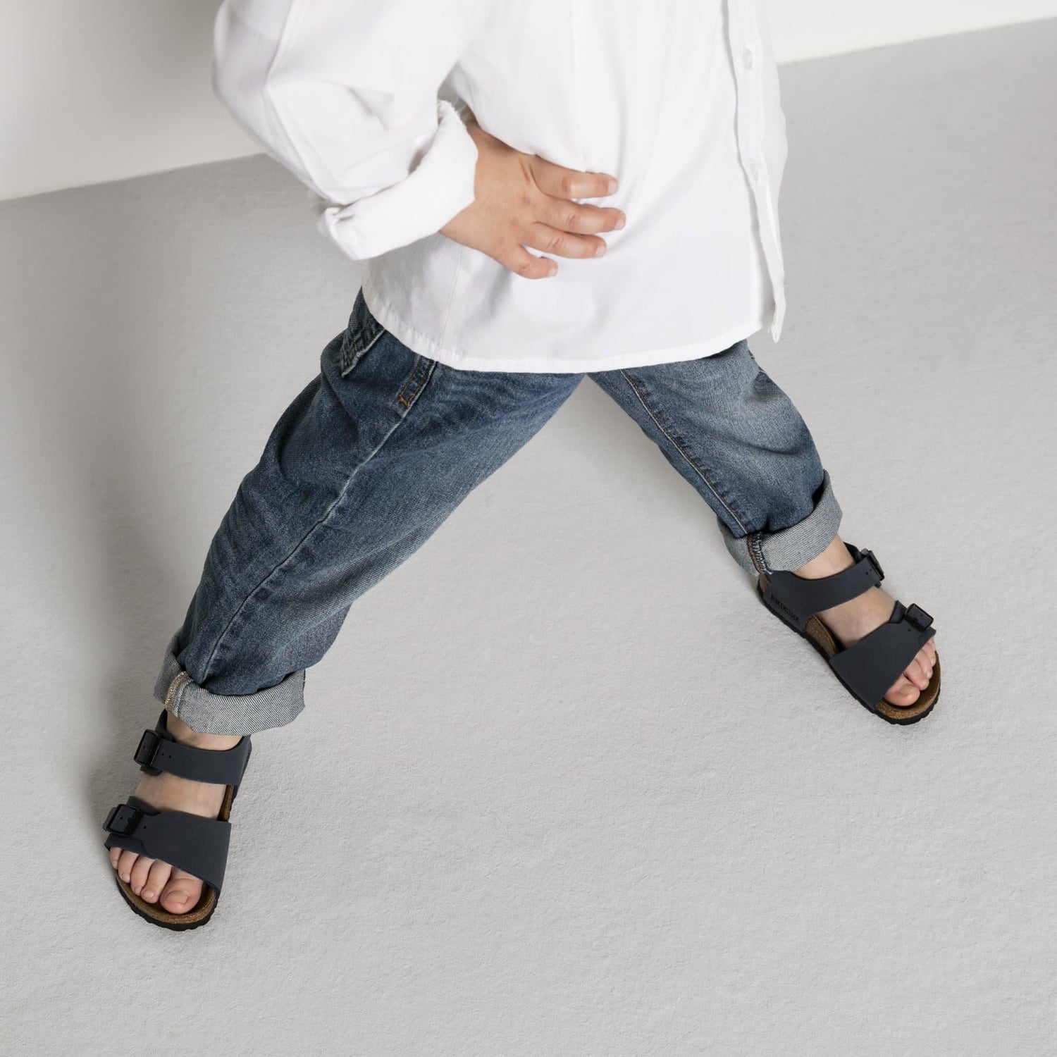 New York Kids Birko Flor Nubuck - BIRKENSTOCK