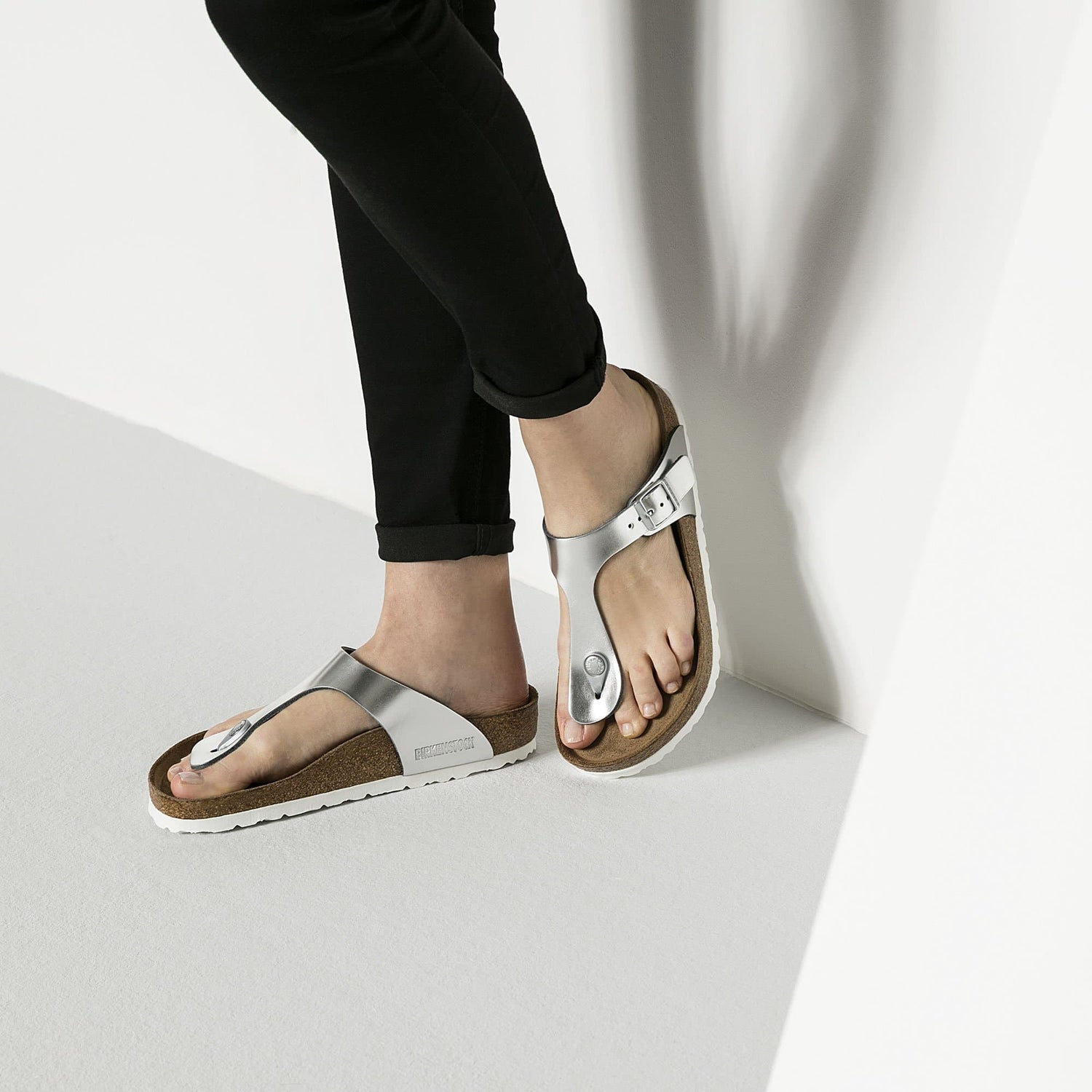 Gizeh Natural Leather - BIRKENSTOCK