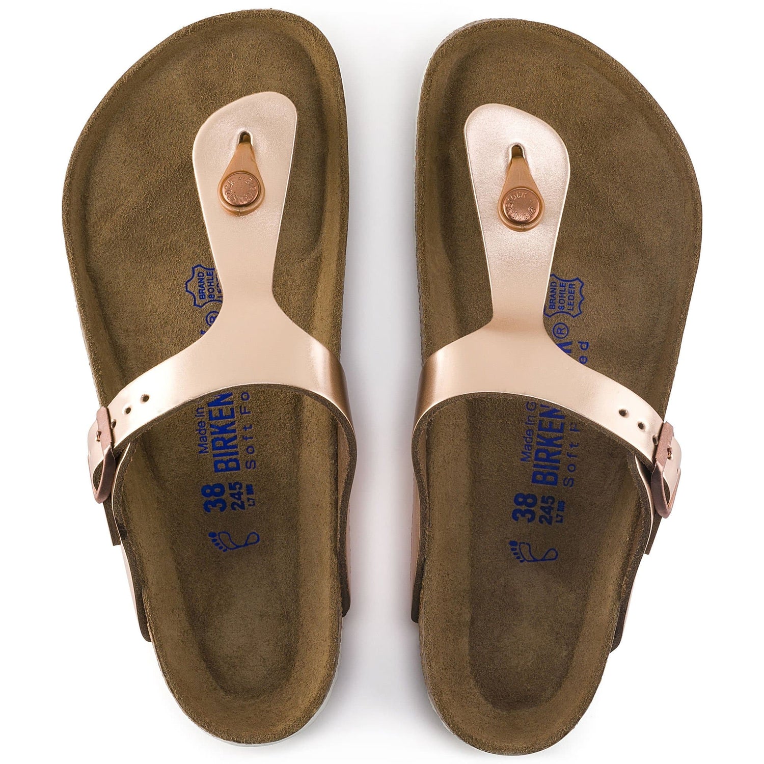 Gizeh Natural Leather - BIRKENSTOCK